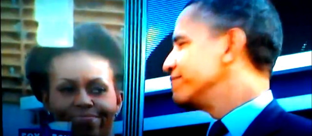 Obama smirks at the dead