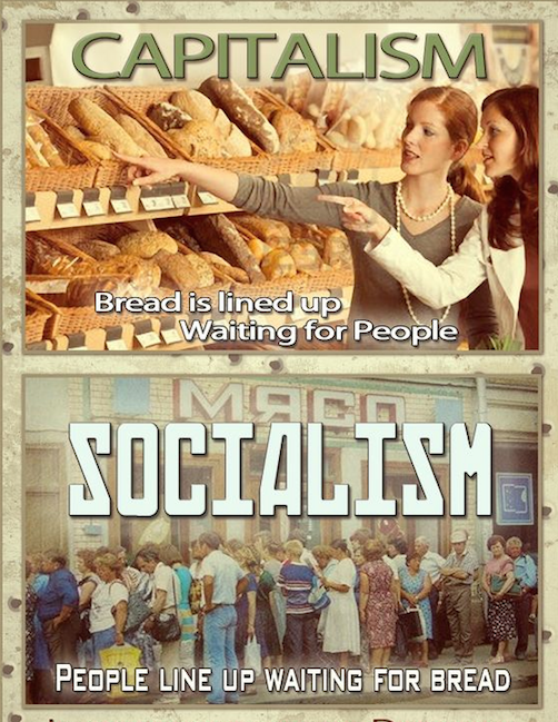 Socialism is bread lines